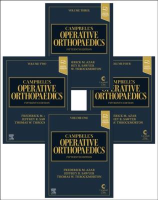 Okładka książki Campbell's Operative Orthopaedics, 4-Volume Set, 15th Edition