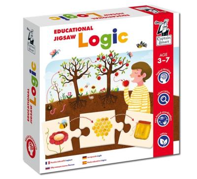 Opakowanie Captain Smart. Educational Jigsaw Logic