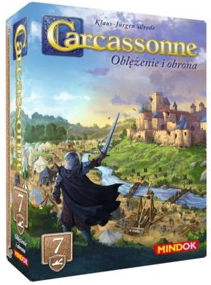 Carcassonne 3 Oblężenie i Obrona Edycja 7. Wydawca: Bard Centrum Gier. SmakLiter.pl Opakowanie Carcassonne 3 Oblężenie i Obrona Edycja 7
