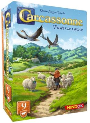 Carcassonne 3 Pasterze i Owce Edycja 9. Wydawca: Bard Centrum Gier. SmakLiter.pl Opakowanie Carcassonne 3 Pasterze i Owce Edycja 9