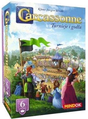 Carcassonne 3 Turnieje i Godła Edycja 6. Wydawca: Bard Centrum Gier. SmakLiter.pl Opakowanie Carcassonne 3 Turnieje i Godła Edycja 6