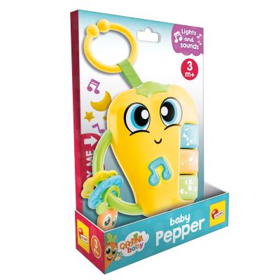 Carotina Baby Zabawka elektroniczna z grzechotką Papriko. Autor: 304-109883. SmakLiter.pl Okładka książki Carotina Baby Zabawka elektroniczna z grzechotką Papriko
