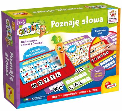 Okładka książki Carotina Poznaję słowa