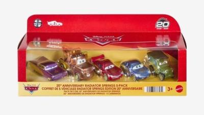 Opakowanie Cars Auta 20-lecie 5-pak