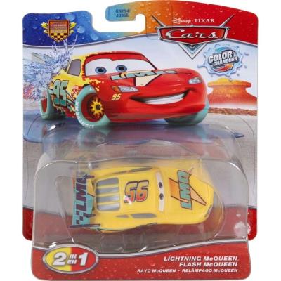 Opakowanie Cars Auta Auto zmieniające kolor McQueen