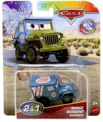 Opakowanie Cars Auta Auto zmieniające kolor