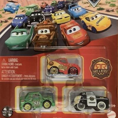 Opakowanie Cars mikroautka 3szt