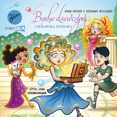 Okładka książki CD MP3 Ciekawska Pandora. Boskie dziewczyny. Tom 9