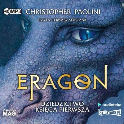CD MP3 Eragon. Autor: Christopher Paolini. SmakLiter.pl Okładka książki CD MP3 Eragon