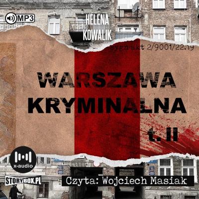 Okładka książki CD MP3 Warszawa kryminalna. Tom 2
