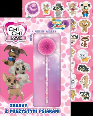 Okładka książki Chi Chi Love. Urocze zabawy. Zabawy z puszystymi..