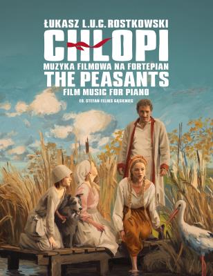 Okładka książki Chłopi Muzyka filmowa na fortepian
