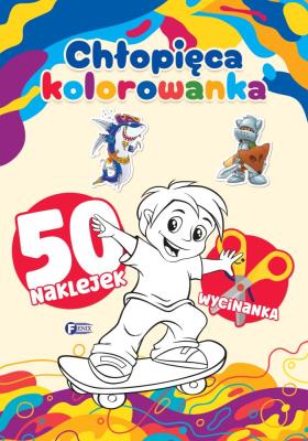 Okładka książki Chłopięca. Kolorowanka