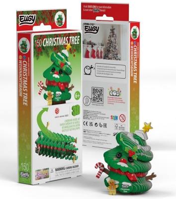 Opakowanie Choinka Eugy. Eko Układanka 3D