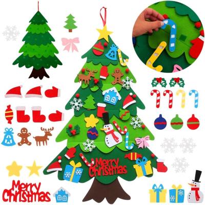 Opakowanie Choinka filcowa 98x69x32 z elementami na rzepy