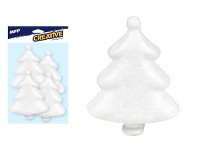 Opakowanie Choinka gładka 7,5cm 4 sztuki