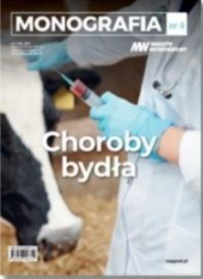 Choroby bydła 2024 Monografia. Autor: Włodzimierz Kluciński. SmakLiter.pl Okładka książki Choroby bydła 2024 Monografia