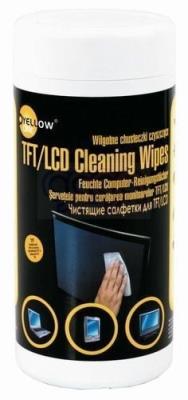 Opakowanie Chusteczki do czyszczenia ekranów Yellow One tuba 100 szt.