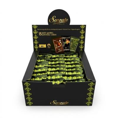 Opakowanie Chusteczki nawilżane Olive Senzate (36szt)