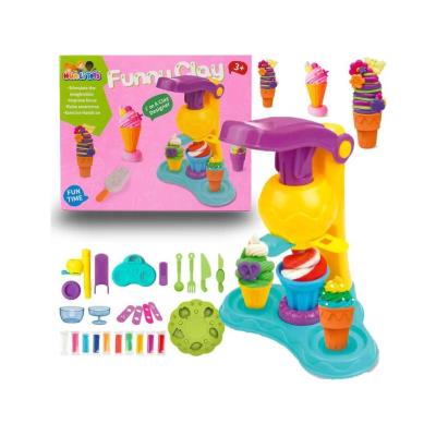 Opakowanie Ciastolina Lodziarnia zestaw maszynka + akcesoria