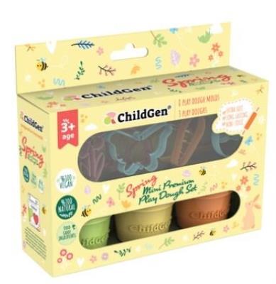 Opakowanie Ciastolina naturalna z foremkami - Wiosna