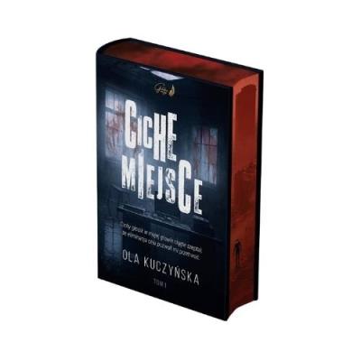 Ciche miejsce. Autor: Kuczyńska Ola. SmakLiter.pl Okładka książki Ciche miejsce