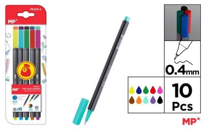 Opakowanie Cienkopis 0.4mm 10 kolorów