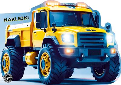 Ciężarówka. Wykrojnik. Autor: Opracowanie zbiorowe. SmakLiter.pl Okładka książki Ciężarówka. Wykrojnik