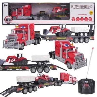 Opakowanie Ciężarówka z traktorem i przyczepką