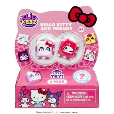 Opakowanie Clickeez Hello Kitty and Friends 3szt.mix