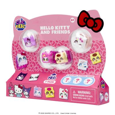 Opakowanie Clickeez Hello Kitty and Friends 7szt.mix