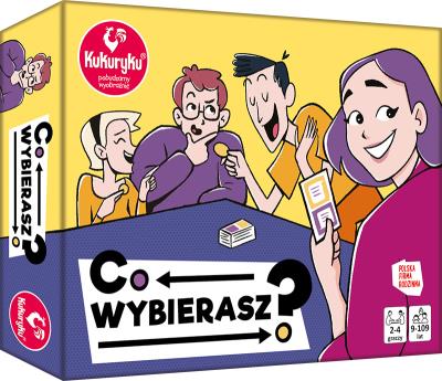 Opakowanie Co wybierasz? - gra karciana