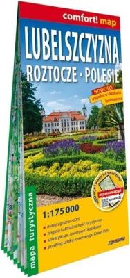 Okładka książki Comfort! map Lubelszczyzna. Roztocze... 1:175 000
