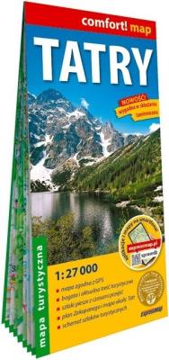 Okładka książki Comfort! map Tatry 1:27 000 w.2026