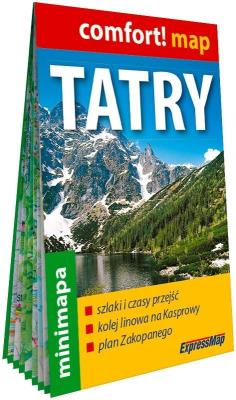 Okładka książki Comfort! map Tatry 1:80 000 + Zakopane plan miasta
