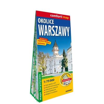 Okładka książki Comfort! okolice Warszawy 1:75 000