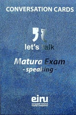 Okładka książki Conversation Cards. Let`s talk. Matura Exam...