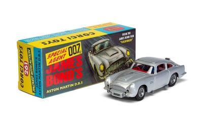 Opakowanie Corgi James Bond Pojazd Aston Martin DB5 Srebrny