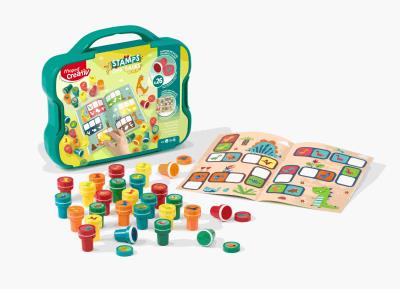 Opakowanie Creativ Kolorowe Stempelki Dinozaury