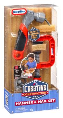 Creative Construction Hammer and Nail Set. Wydawca: Little tikes. SmakLiter.pl Opakowanie Creative Construction Hammer and Nail Set