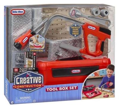 Creative Construction Tool Box Set. Wydawca: Little tikes. SmakLiter.pl Opakowanie Creative Construction Tool Box Set