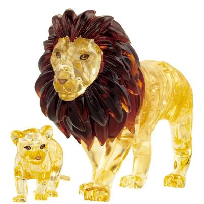 Opakowanie Crystal Puzzle - Lwy