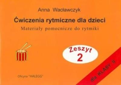 Okładka książki Ćwiczenia rytmiczne dla dzieci z.2