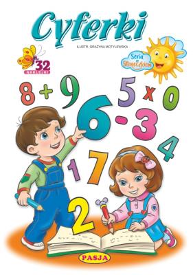Okładka książki Cyferki. Seria ze Słoneczkiem