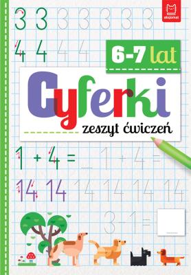 Okładka książki Cyferki. Zeszyt ćwiczeń