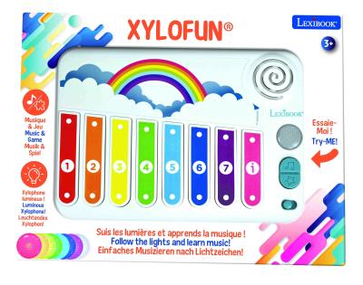 Cymbałki elektroniczne Xylo-Fun Lexibook K340. Wydawca: Lexibook. SmakLiter.pl Opakowanie Cymbałki elektroniczne Xylo-Fun Lexibook K340