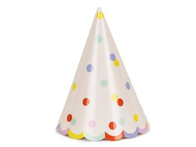 Opakowanie Czapeczki Konfetti 16cm 6szt