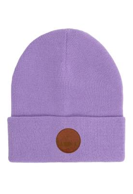Opakowanie Czapka Beanie z bawełny organicznej liliowa
