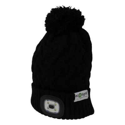 Opakowanie Czapka zimowa z latarką LED czarna 1W 6000K