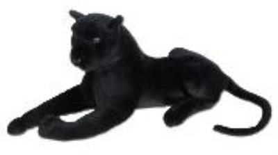Opakowanie Czarna pantera leżąca 60cm
